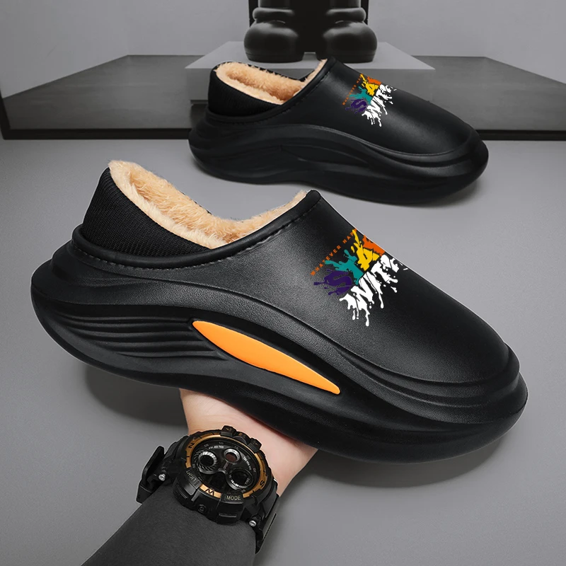 Мужские и женские парные уличные тапочки с закрытым носком, осенние и зимние хлопковые тапочки, домашние плюшевые теплые нескользящие тапочки на толстой подошве, хлопковая обувь
Мужские и женские парные уличные тапочки с закрытым носком, осенние и зимние хлопковые тапочки, домашние плюшевые теплые нескользящие тапочки на толстой подошве, хлопковая обувь