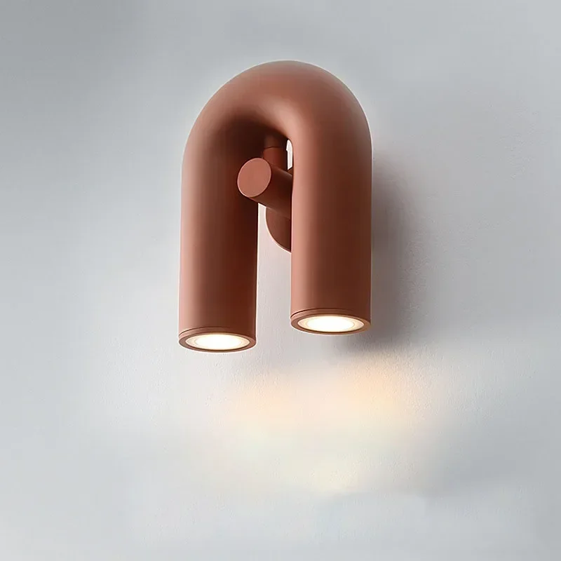 Nordic LED Wall Light U Shaped Art Lamps For Bedroom Bedside Living Room Corridor TV Background Home Indoor Simple Decor Fixture
Nordic LED Wall Light U Shaped Art Lamps For Bedroom Bedside Living Room Corridor TV Background Home Indoor Simple Decor Fixture