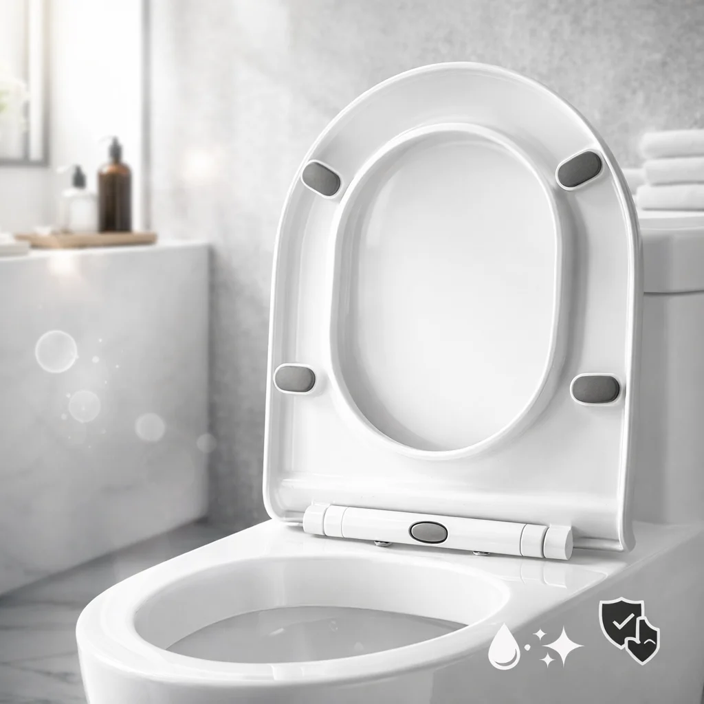 Универсальная сменная крышка для унитаза, прочная пластиковая крышка для туалета, простая установка, для домашнего использования
Универсальная сменная крышка для унитаза, прочная пластиковая крышка для туалета, простая установка, для домашнего использования