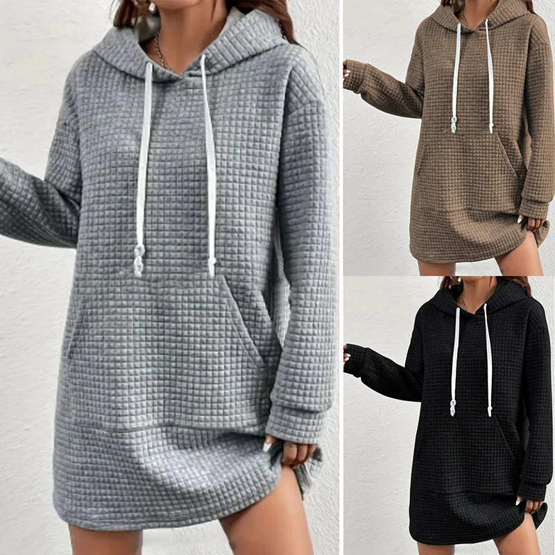 Autumn Hoodies Clothes for Women Loose Soft and Comfortable Long Sleeve Tops Woman Clothing Waffle Hooded Loungewear Sweatshirts
Autumn Hoodies Clothes for Women Loose Soft and Comfortable Long Sleeve Tops Woman Clothing Waffle Hooded Loungewear Sweatshirts