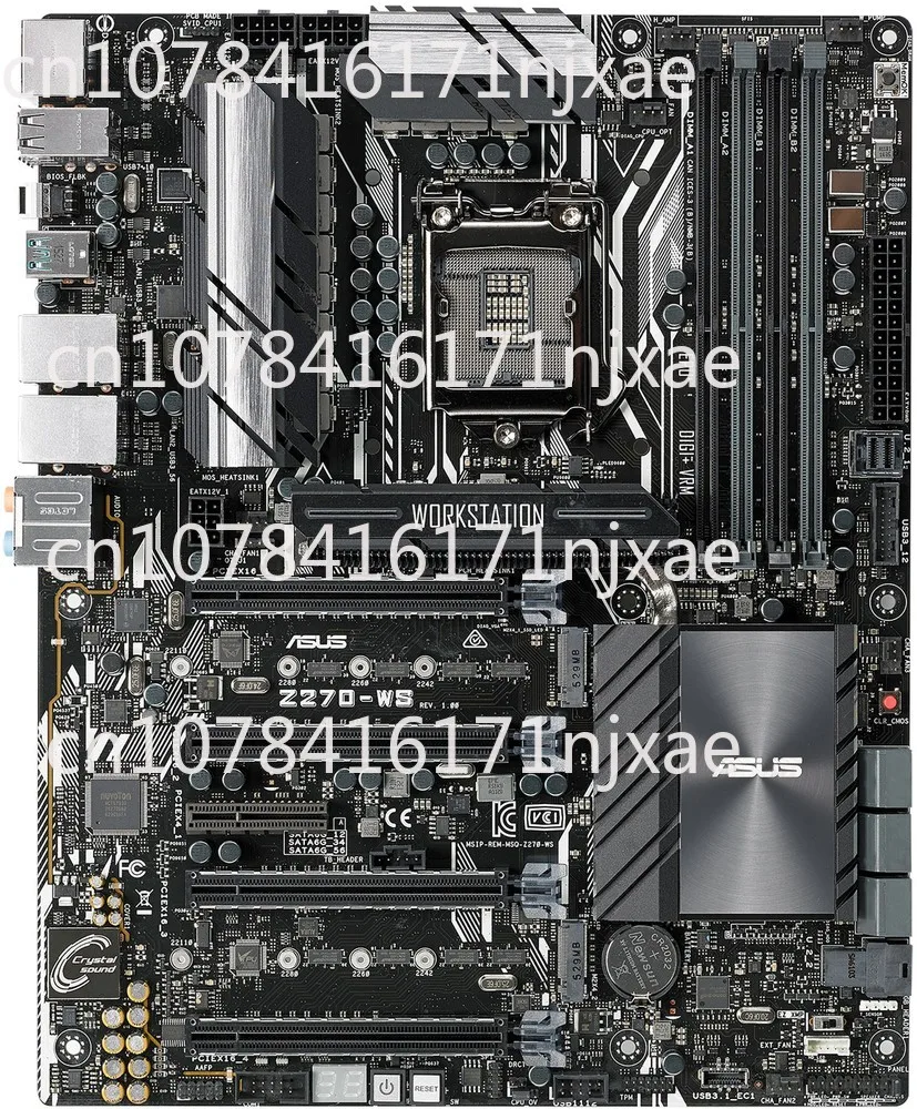 90% новая материнская плата для ASUS Z270-WS с поддержкой LGA1151 DDR4 64 ГБ DP + HDMI стандарт ATX
90% новая материнская плата для ASUS Z270-WS с поддержкой LGA1151 DDR4 64 ГБ DP + HDMI стандарт ATX