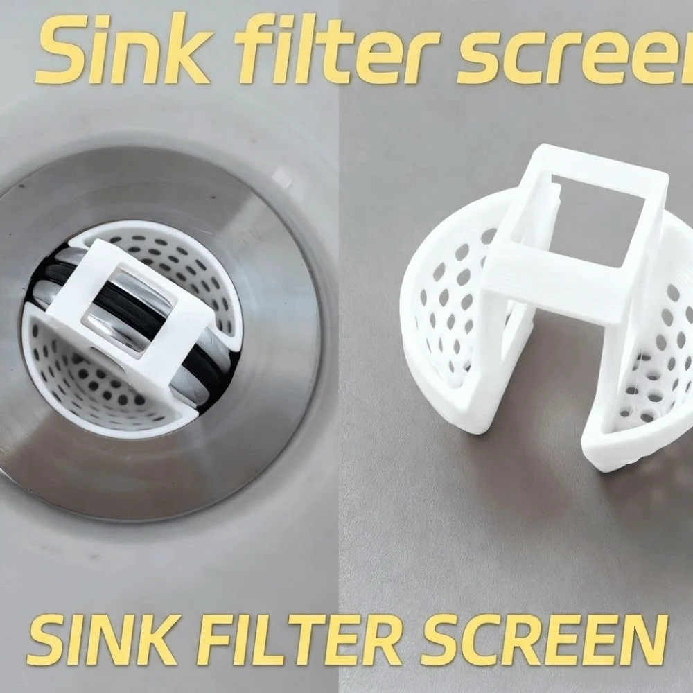 Universal Fit Sink Filter Easy Install Removable Wash Basin Stopper Reusable Bathroom Hair Collector Bathroom Vanity Sink
Universal Fit Sink Filter Easy Install Removable Wash Basin Stopper Reusable Bathroom Hair Collector Bathroom Vanity Sink