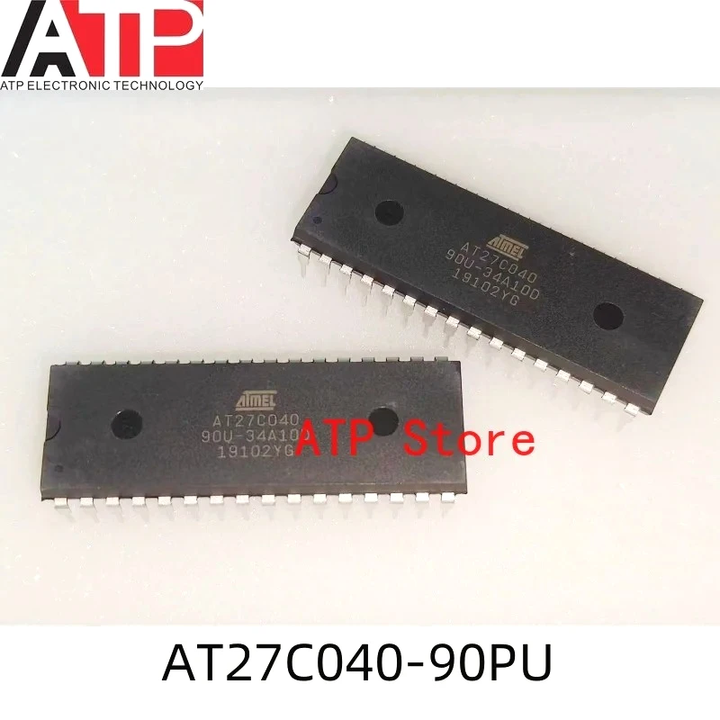 2PCS/LOT New Original AT27C040-90PU AT27C040 90PU 90U DIP-32 EPROM Memory IC CHIP
2PCS/LOT New Original AT27C040-90PU AT27C040 90PU 90U DIP-32 EPROM Memory IC CHIP