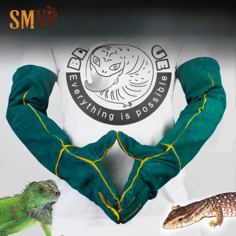 60cm Long Genuine Leather Reptile Handling Gloves Anti-Scratch Anti-Bite Protective Gloves for Iguanas Lizards and Snakes
60cm Long Genuine Leather Reptile Handling Gloves Anti-Scratch Anti-Bite Protective Gloves for Iguanas Lizards and Snakes