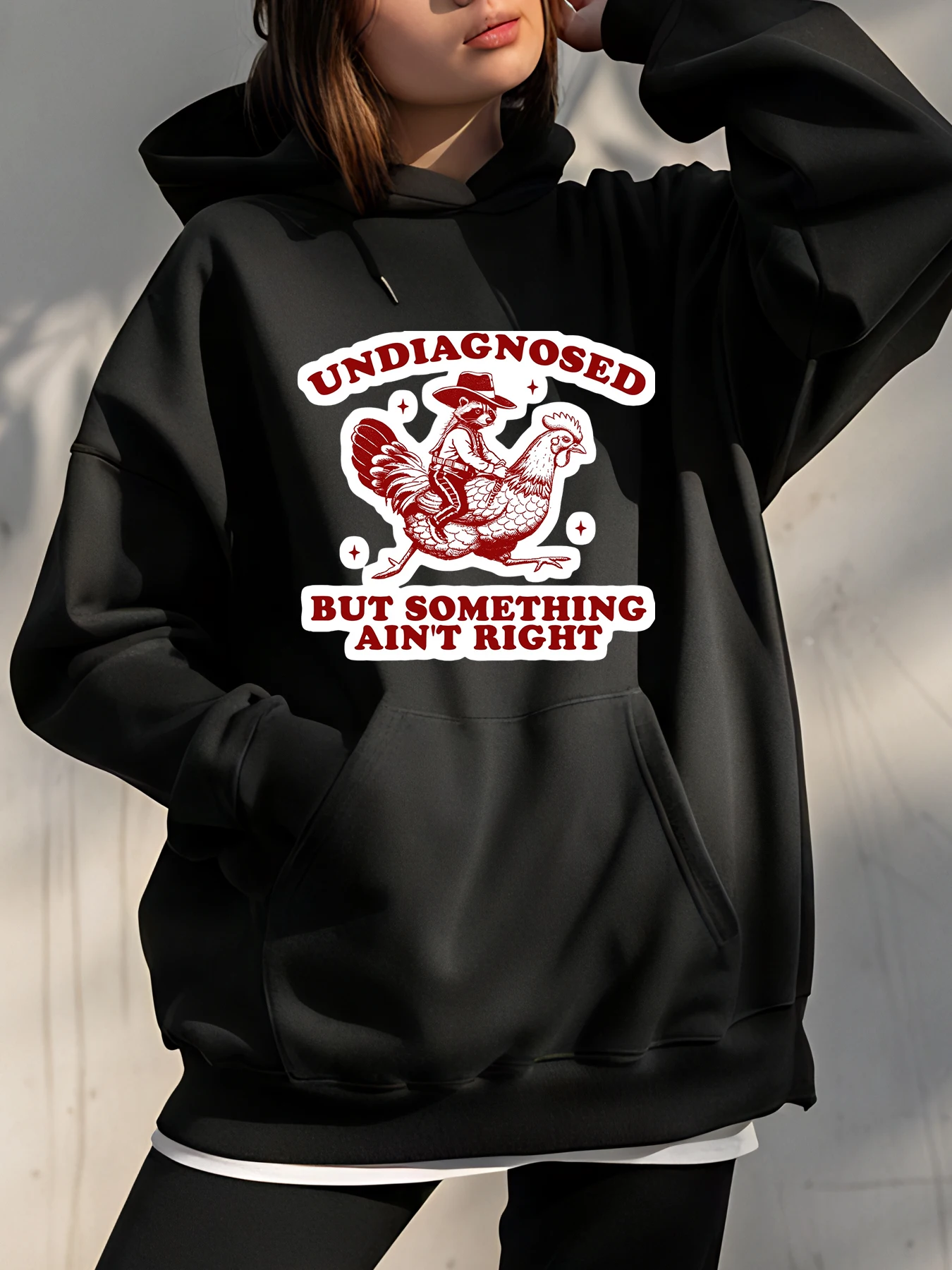 Толстовка с принтом курицы, унисекс, повседневная толстовка для женщин и мужчин, уличная мода
Толстовка с принтом курицы, унисекс, повседневная толстовка для женщин и мужчин, уличная мода