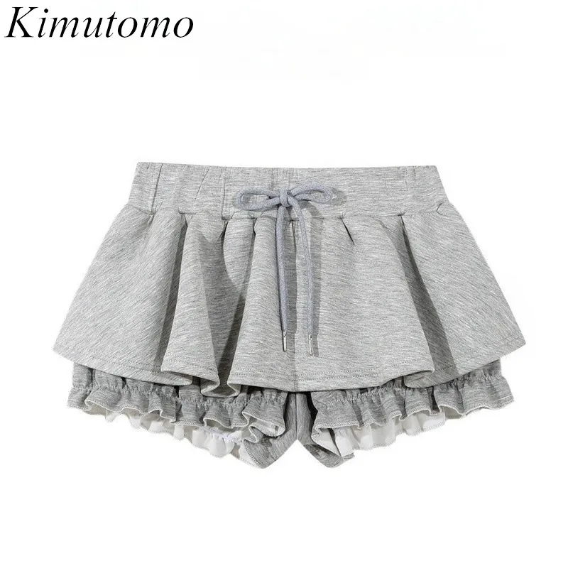 Kimutomo Shorts Women Sexy Sweet High Waist Ruffles Patchwork Spring Summer Fashion Y2k Harajuku Culottes Ladies Casual
Kimutomo Shorts Women Sexy Sweet High Waist Ruffles Patchwork Spring Summer Fashion Y2k Harajuku Culottes Ladies Casual
