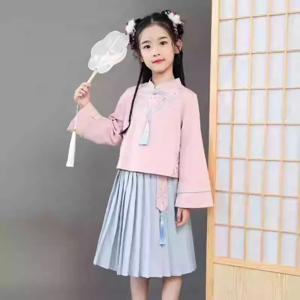 Kids Clothes Girls Dress Fashion Clothing Children's Sets Cosplay Costumes Party Stage Show Streetwear Fairy Ethnic Style Hanfu
Kids Clothes Girls Dress Fashion Clothing Children's Sets Cosplay Costumes Party Stage Show Streetwear Fairy Ethnic Style Hanfu