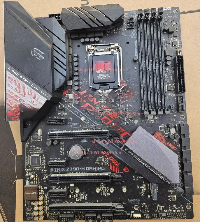 For ASUS ROG STRIX Z390-H GAMING Main Board Support 1151 Pins, DDR4 Quad Slot, PCIe 4.0
For ASUS ROG STRIX Z390-H GAMING Main Board Support 1151 Pins, DDR4 Quad Slot, PCIe 4.0