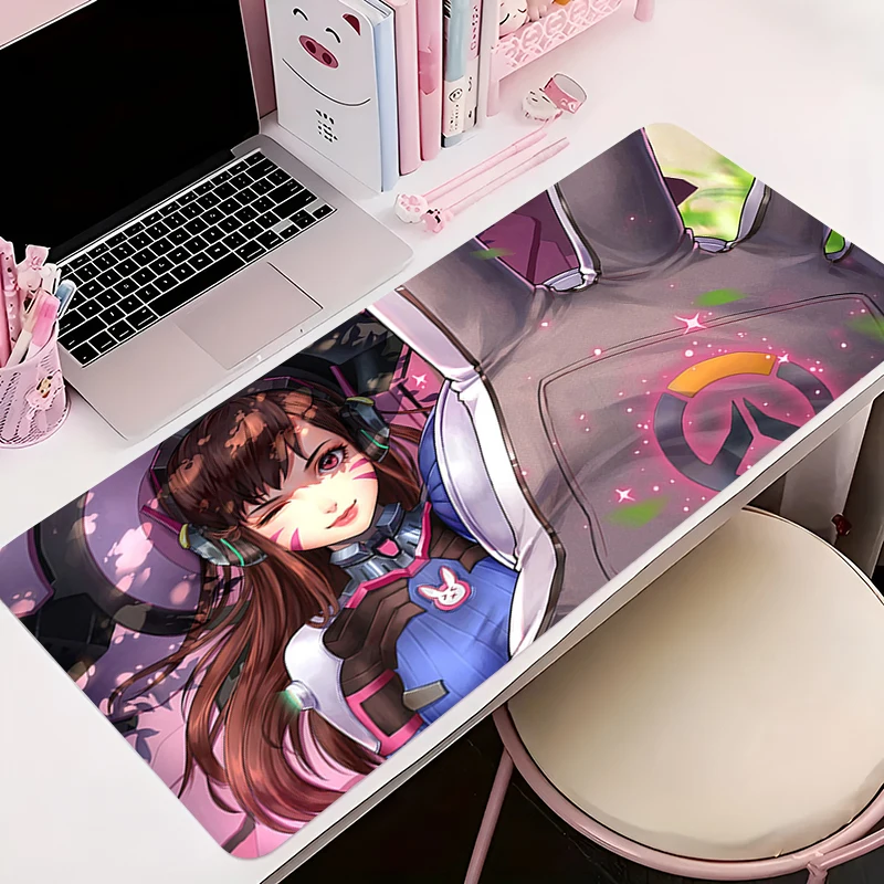 Mouse Pad Gamer Anti-slip Anime Desk Mat Gaming PC Accessories Tablet Pad Large Mousepad Extended O-overwatch D.Va Keyboard Mat 
Mouse Pad Gamer Anti-slip Anime Desk Mat Gaming PC Accessories Tablet Pad Large Mousepad Extended O-overwatch D.Va Keyboard Mat