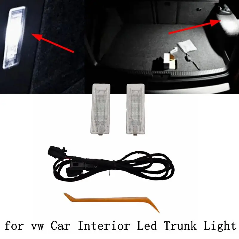 For vw Passat B6 B7 B8 CC Jetta Golf 5 6 MK6 7 MK7 VII Tiguan EOS Car Interior Led Trunk Light wiring harness extend upgrade
For vw Passat B6 B7 B8 CC Jetta Golf 5 6 MK6 7 MK7 VII Tiguan EOS Car Interior Led Trunk Light wiring harness extend upgrade