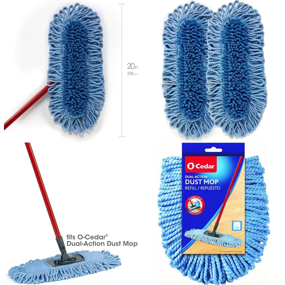 Twin-Function Wood Floor Cleaning Pad Replacement, Pack of 1
Twin-Function Wood Floor Cleaning Pad Replacement, Pack of 1