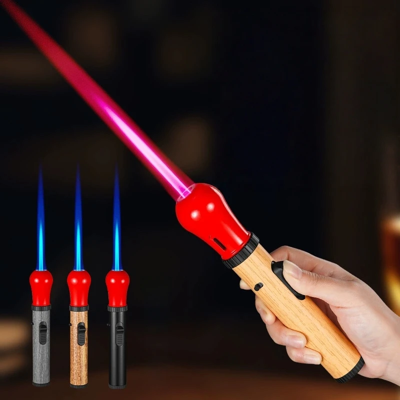 New High-temperature Match Shaped Inflatable Lighter Windproof Jet Flame Pen Welding Gun Gas Outdoor Barbecue Lighter
New High-temperature Match Shaped Inflatable Lighter Windproof Jet Flame Pen Welding Gun Gas Outdoor Barbecue Lighter