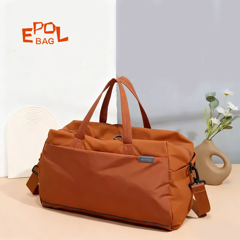 EPOL большая вместительная сумка на плечо 2025, повседневная модная нейлоновая женская сумка, парусиновая спортивная дорожная водонепроницаемая сумка-тоут 3063-09 
EPOL большая вместительная сумка на плечо 2025, повседневная модная нейлоновая женская сумка, парусиновая спортивная дорожная водонепроницаемая сумка-тоут 3063-09
