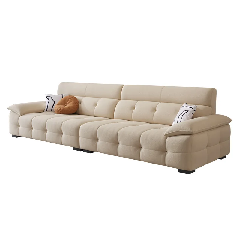 Cat fleece fabric sofa 2025 new modern simple living room French cream style leather sofa
Cat fleece fabric sofa 2025 new modern simple living room French cream style leather sofa