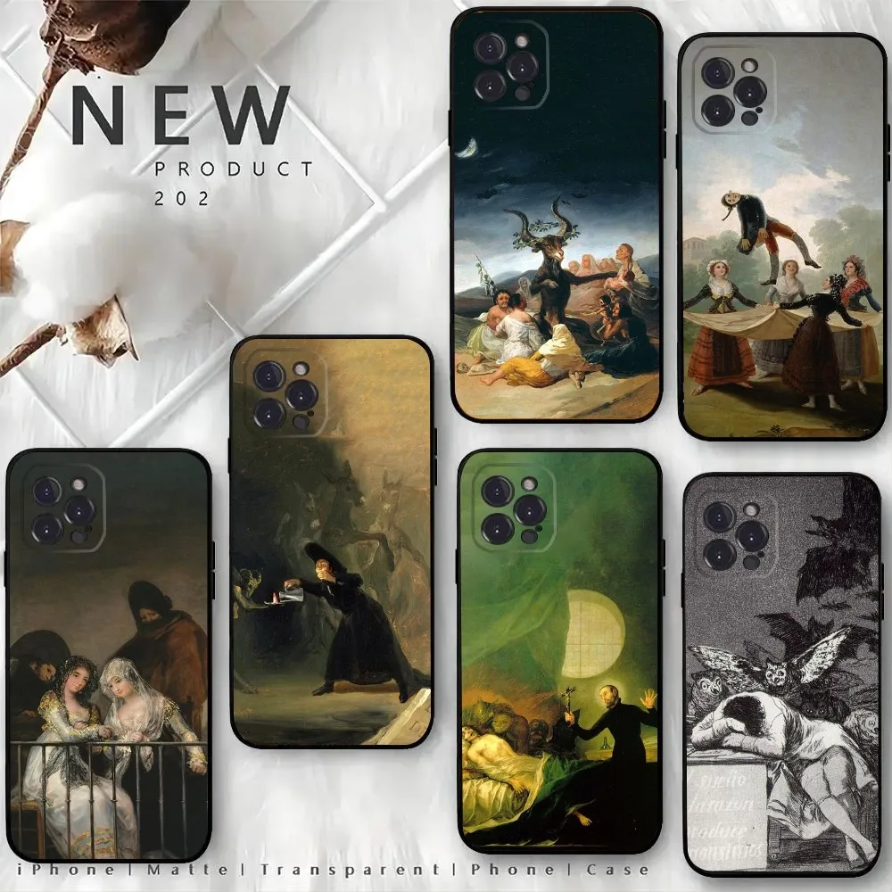 F-Francisco Goya Painting Art Phone Case For iPhone15,14,13,12 Mini 11 Pro XR,X,XS,MAX 6S,7,8 Plus Silicone Cover Soft Black
F-Francisco Goya Painting Art Phone Case For iPhone15,14,13,12 Mini 11 Pro XR,X,XS,MAX 6S,7,8 Plus Silicone Cover Soft Black