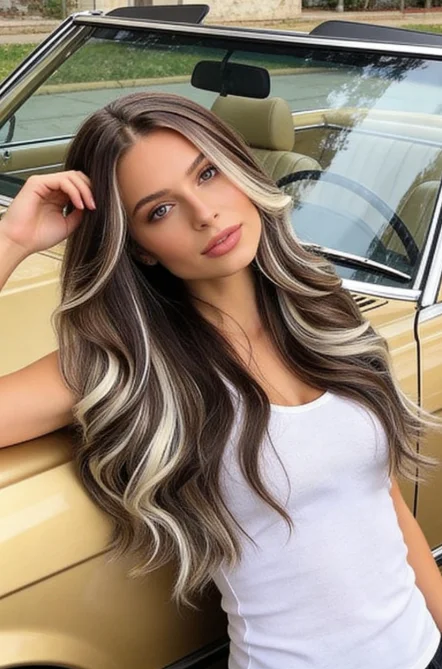 Balayage Middle Part Dark Chestnut Brown Wig Soft Natural Synthetic Lace Front Loose Wave Party Daily Cosplay Wig
Balayage Middle Part Dark Chestnut Brown Wig Soft Natural Synthetic Lace Front Loose Wave Party Daily Cosplay Wig