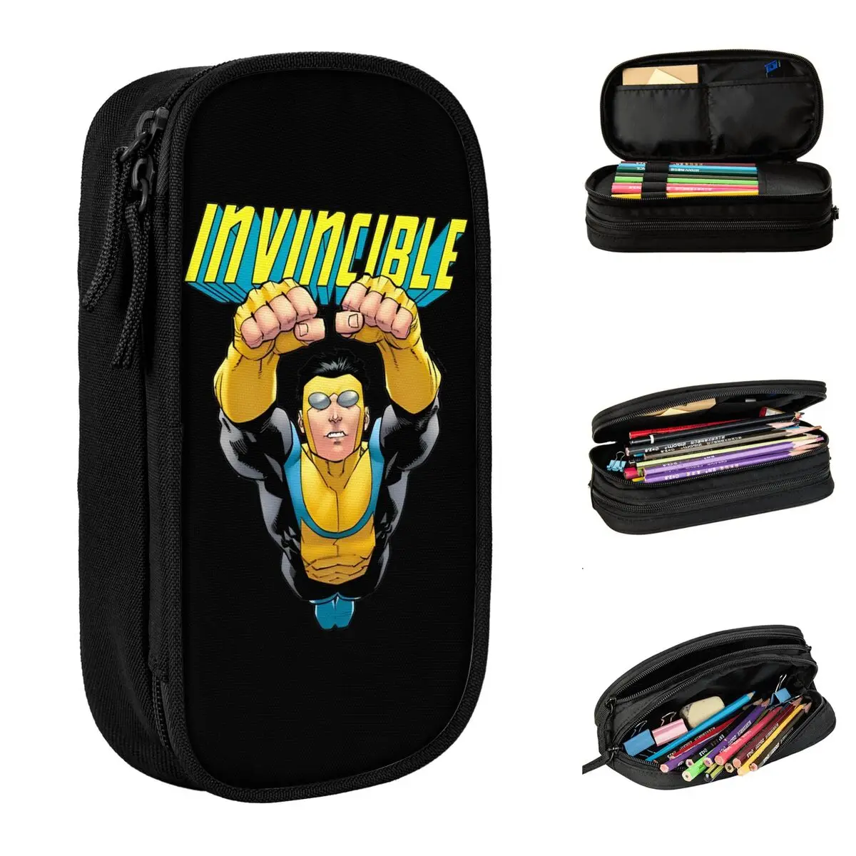 Пенал Invincible Mark Grayson, сумки для ручек для девочек и мальчиков, большой офисный косметический пенал для хранения
Пенал Invincible Mark Grayson, сумки для ручек для девочек и мальчиков, большой офисный косметический пенал для хранения