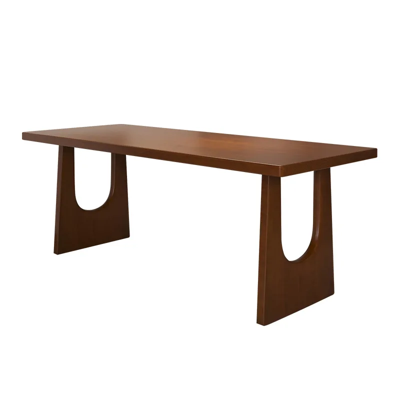 All solid wood dining table dining chair combination small apartment rectangular dining table household
All solid wood dining table dining chair combination small apartment rectangular dining table household
