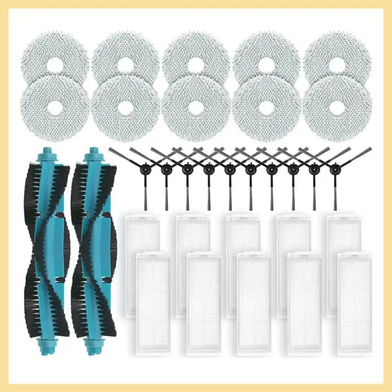 AB08-For Cecotec Conga 11090 Spin Revolution Replacement Spare Parts Accessories Main Side Brush Hepa Filter Mop Cloth Pads
AB08-For Cecotec Conga 11090 Spin Revolution Replacement Spare Parts Accessories Main Side Brush Hepa Filter Mop Cloth Pads