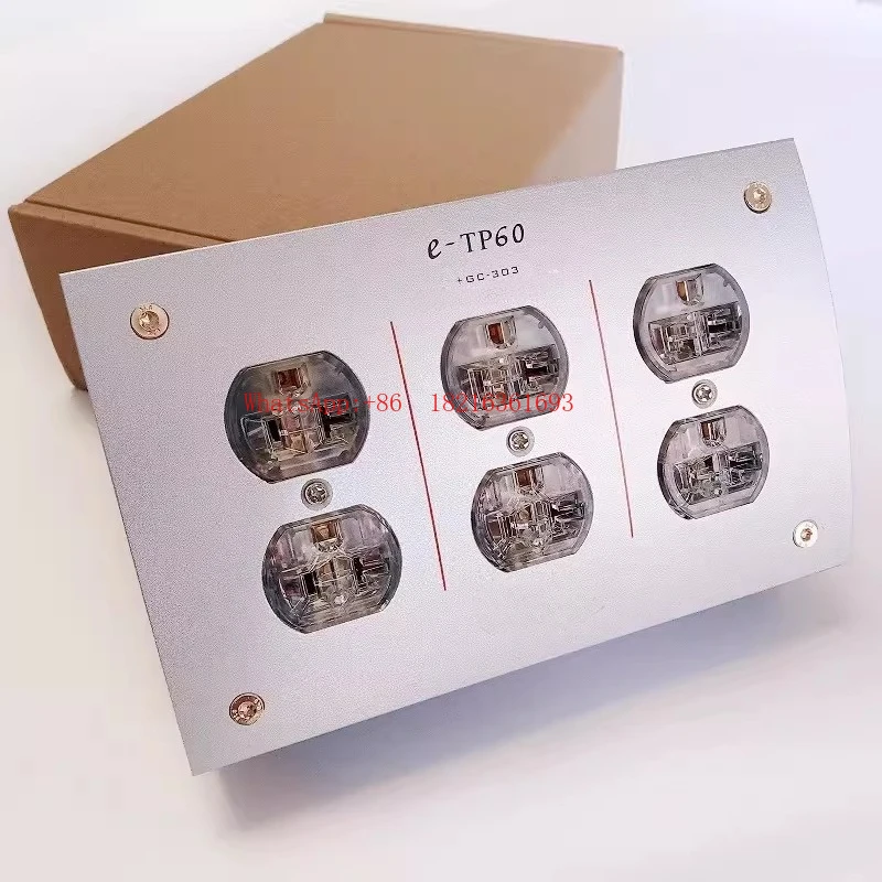 ETP60 Power Socket Fever Audio Amplifier Aluminum Alloy Anti-interference Filter 6-bit Power Strip
ETP60 Power Socket Fever Audio Amplifier Aluminum Alloy Anti-interference Filter 6-bit Power Strip