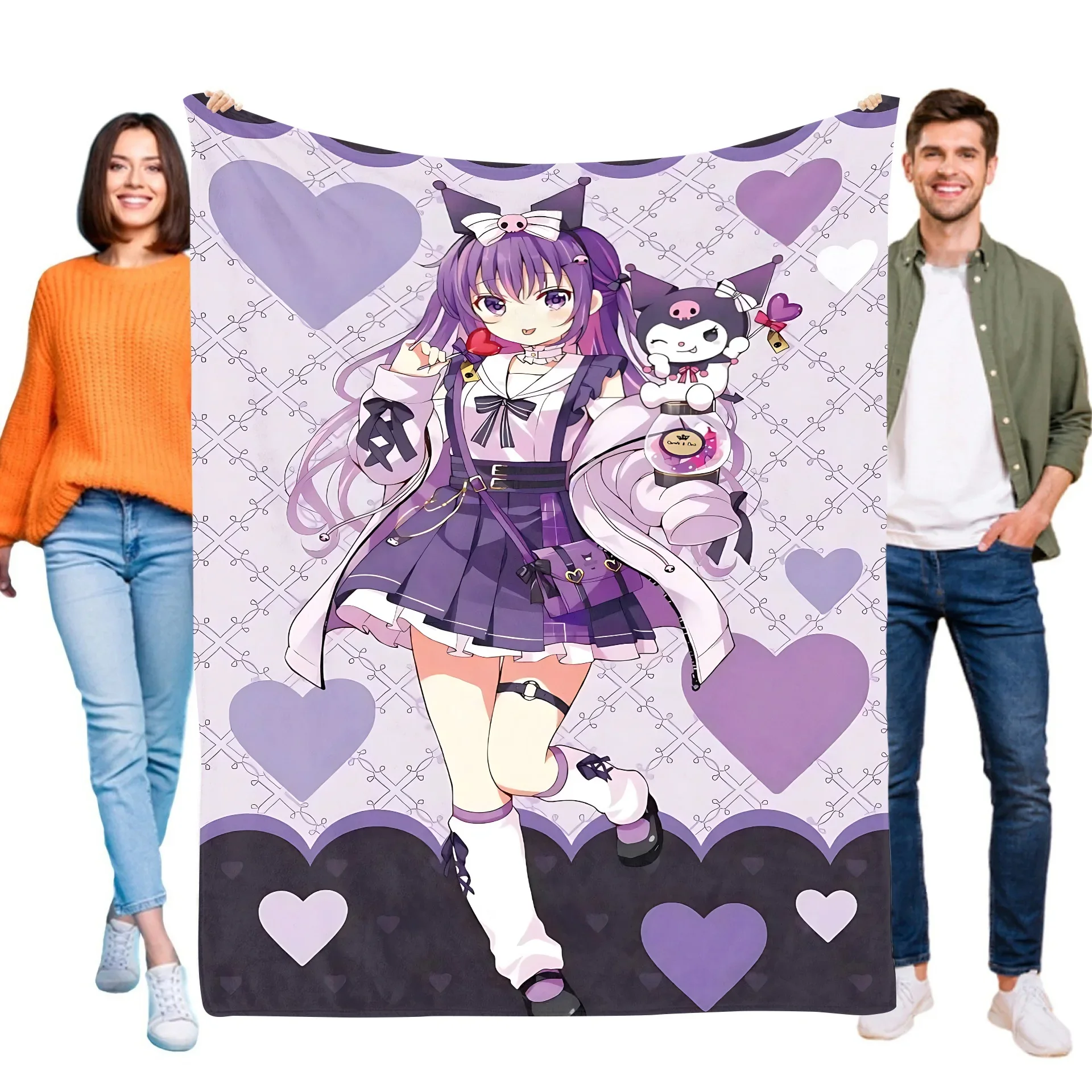 Летнее одеяло для девочек в стиле аниме, мягкое одеяло для кровати, украшение для дома на Хэллоуин, покрывало, охлаждающий диван, плед для пикника
Летнее одеяло для девочек в стиле аниме, мягкое одеяло для кровати, украшение для дома на Хэллоуин, покрывало, охлаждающий диван, плед для пикника