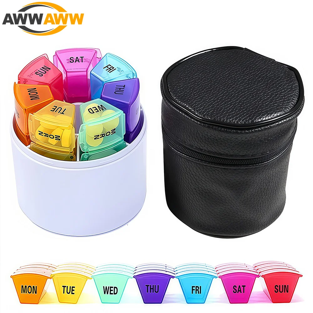 Weekly Pill Organizer 4 Times a Day Pill Box,Medication Pill Rack Moisture-Proof,Portable Vitamin Fish Oil Supplement Container
Weekly Pill Organizer 4 Times a Day Pill Box,Medication Pill Rack Moisture-Proof,Portable Vitamin Fish Oil Supplement Container