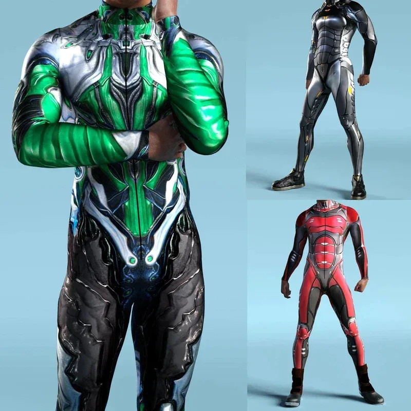 Cool CyberPunk Mechanical Armour Jumpsuit Punk Cosplay Bodysuit Steampunk Costume Halloween Party Shows Men Women Zentai Suit
Cool CyberPunk Mechanical Armour Jumpsuit Punk Cosplay Bodysuit Steampunk Costume Halloween Party Shows Men Women Zentai Suit