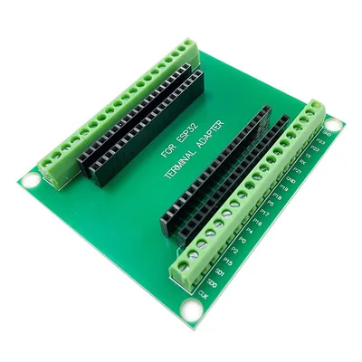 Плата расширения ESP32, макетная плата 38Pin, двухъядерный процессор 2-в-1 с Wi-Fi + Bluetooth, низкое энергопотребление
Плата расширения ESP32, макетная плата 38Pin, двухъядерный процессор 2-в-1 с Wi-Fi + Bluetooth, низкое энергопотребление