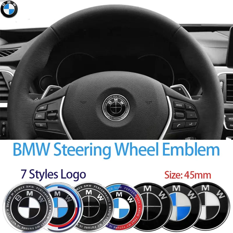 45mm For BMW Car Steering Wheel Badge Sticker Decoration Accessories For BMW E46 E85 E60 F10 E39 F30 E36 F20 E87 E90 E70 X3 X5
45mm For BMW Car Steering Wheel Badge Sticker Decoration Accessories For BMW E46 E85 E60 F10 E39 F30 E36 F20 E87 E90 E70 X3 X5