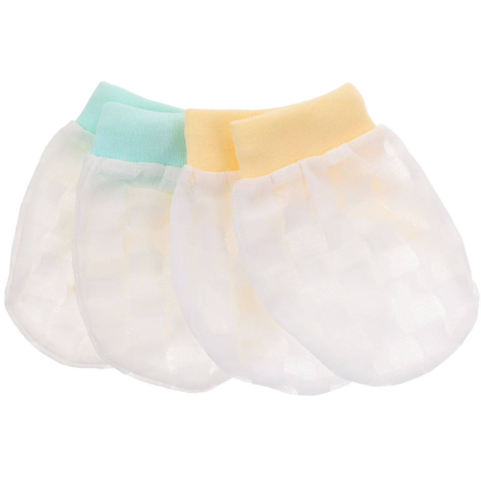 2Pairs Ice Silk Infant Mittens Anti-Scratch Baby Gloves 0-3 Months Soft Comfortable Breathable Toddler Mittens for Face
2Pairs Ice Silk Infant Mittens Anti-Scratch Baby Gloves 0-3 Months Soft Comfortable Breathable Toddler Mittens for Face