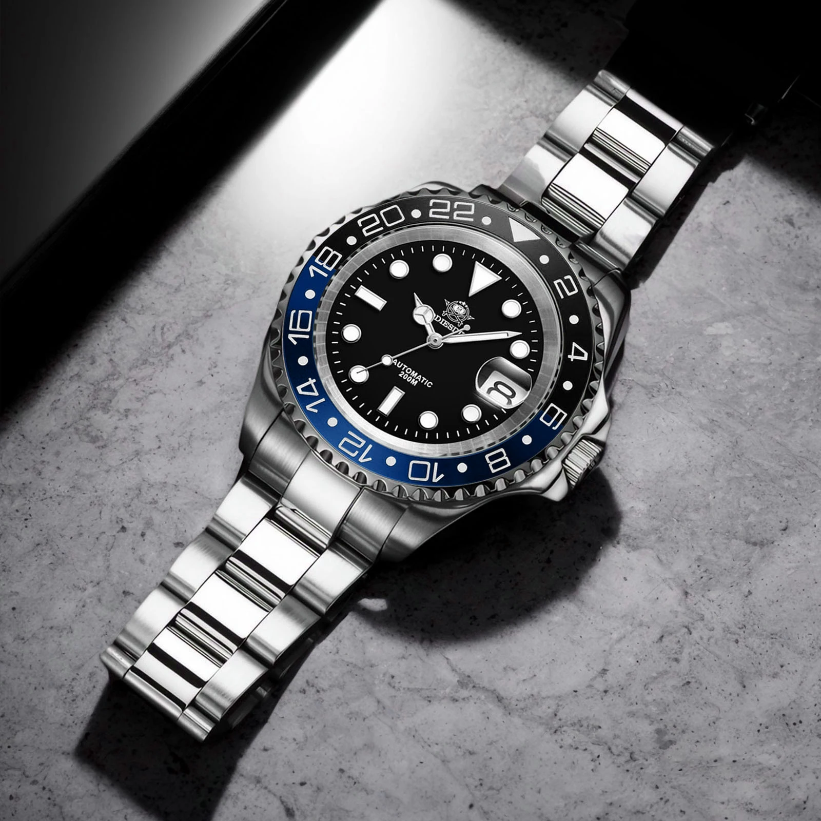 ADDIESDIVE Automatic Mechanical Man Watch Luxury Sapphire Glass Luminous Waterproof Ceramic Bezel Stainless Steel Watches Male
ADDIESDIVE Automatic Mechanical Man Watch Luxury Sapphire Glass Luminous Waterproof Ceramic Bezel Stainless Steel Watches Male