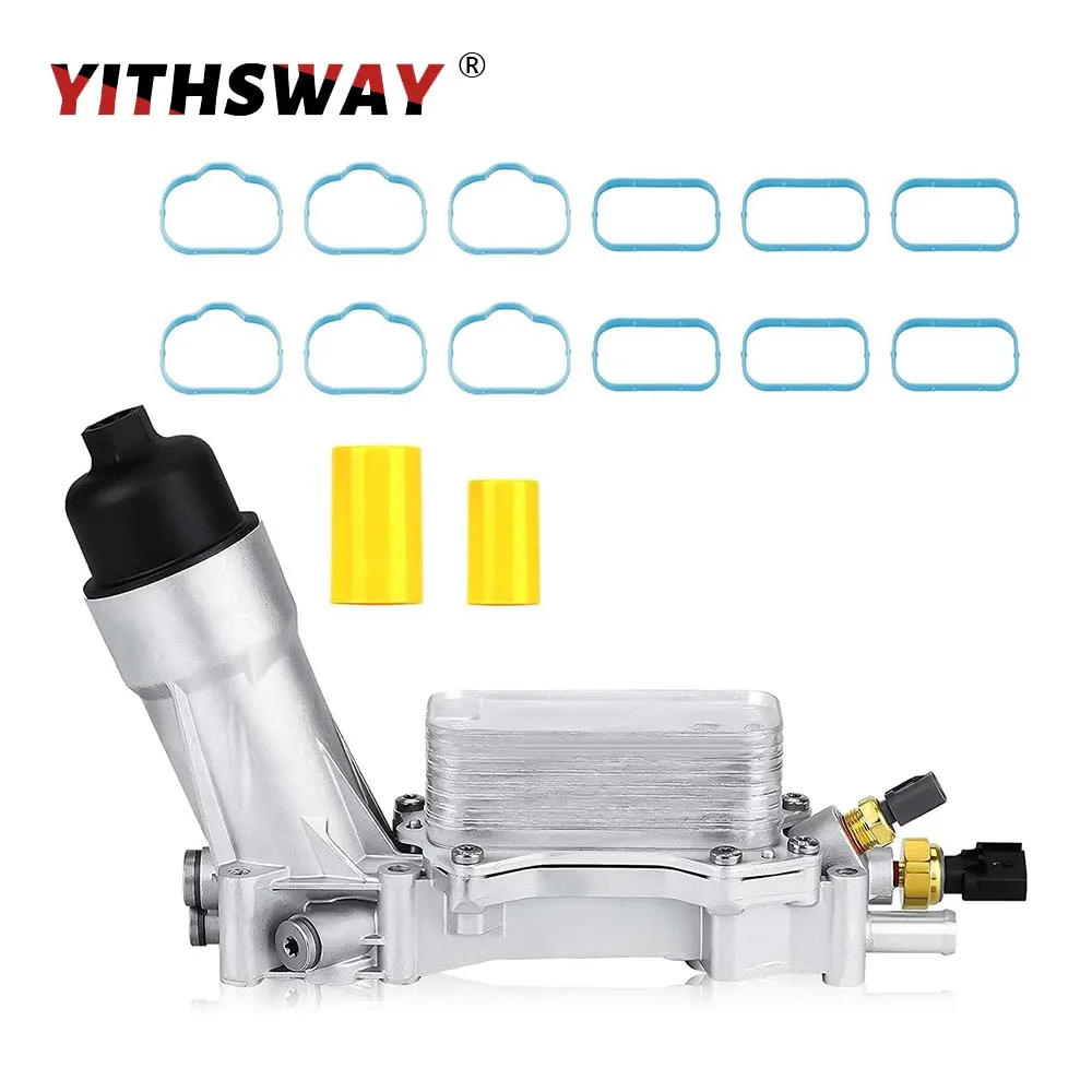 68105583AB Engine Oil Cooler Oil Filter Housing Adapter for Chrysler 200 300 Dodge Charger Challenger Journey Ram Jeep 2017 2018
68105583AB Engine Oil Cooler Oil Filter Housing Adapter for Chrysler 200 300 Dodge Charger Challenger Journey Ram Jeep 2017 2018