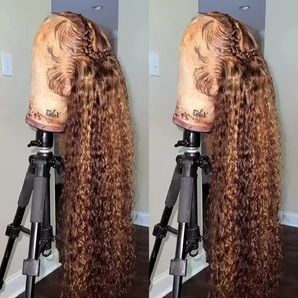 4/27 Honey Blonde Highlight Ombre Body Wave Lace Front Wig Human Hair 13x4 13X6 HD Lace Frontal Wigs Pre Plucked 220 Density
4/27 Honey Blonde Highlight Ombre Body Wave Lace Front Wig Human Hair 13x4 13X6 HD Lace Frontal Wigs Pre Plucked 220 Density