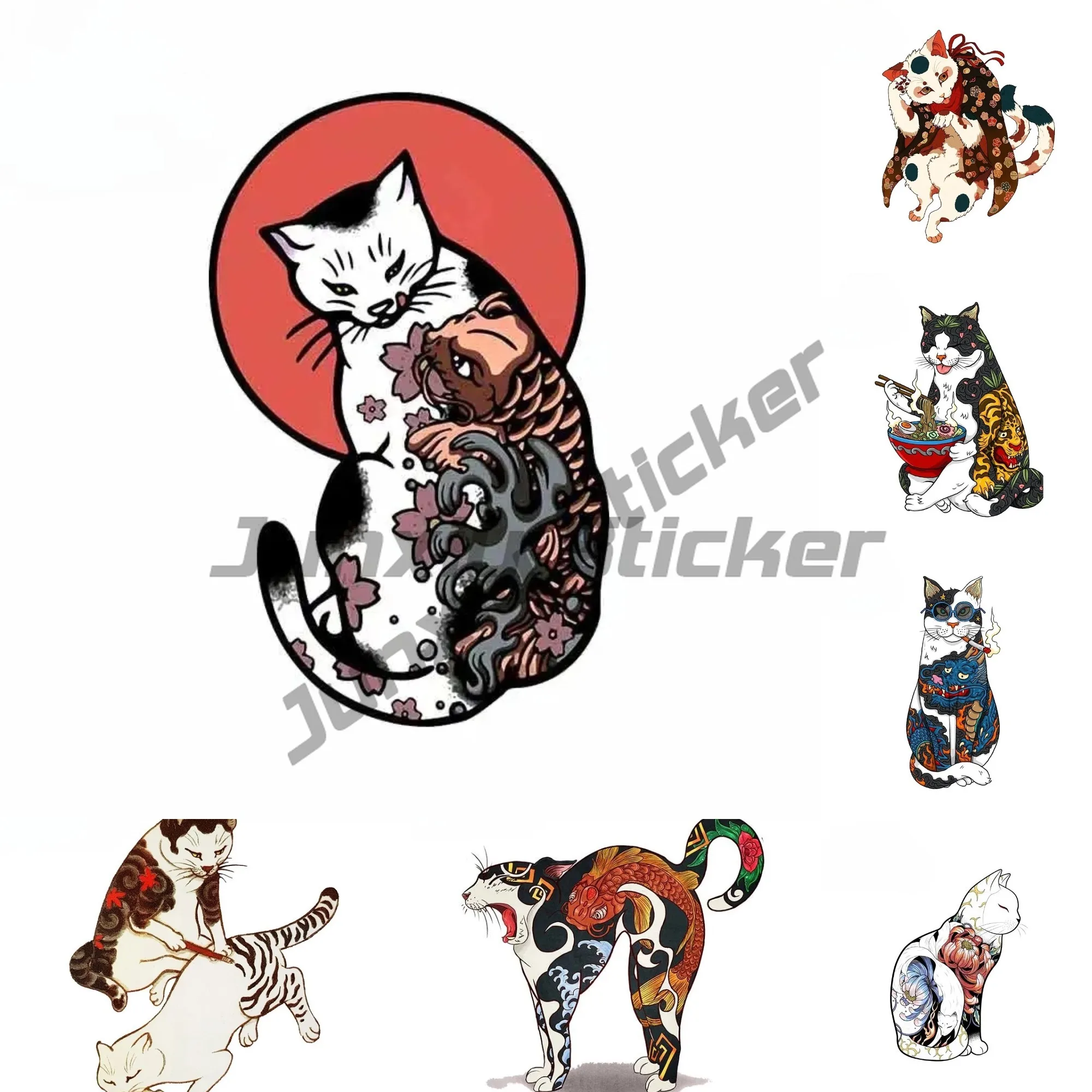 For Horitomo Monmon Cat Personality Car Stickers Vinyl Decal Waterproof Cartoon Decoration Suitable for VAN RV
For Horitomo Monmon Cat Personality Car Stickers Vinyl Decal Waterproof Cartoon Decoration Suitable for VAN RV