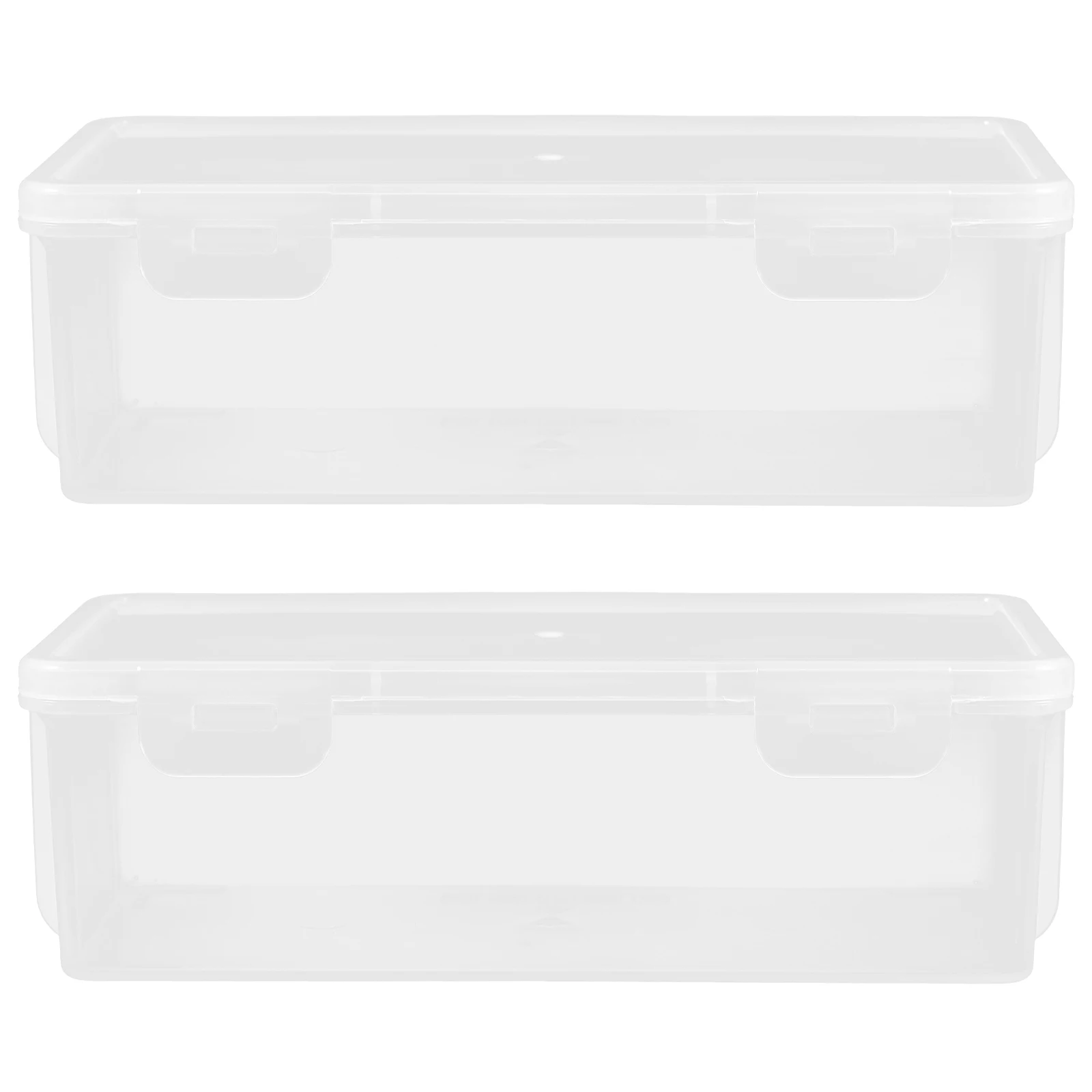 2 Pcs Make Storage Box Plastic Boxes with Lids Desktop Organizer Pp Detachable Holder
2 Pcs Make Storage Box Plastic Boxes with Lids Desktop Organizer Pp Detachable Holder