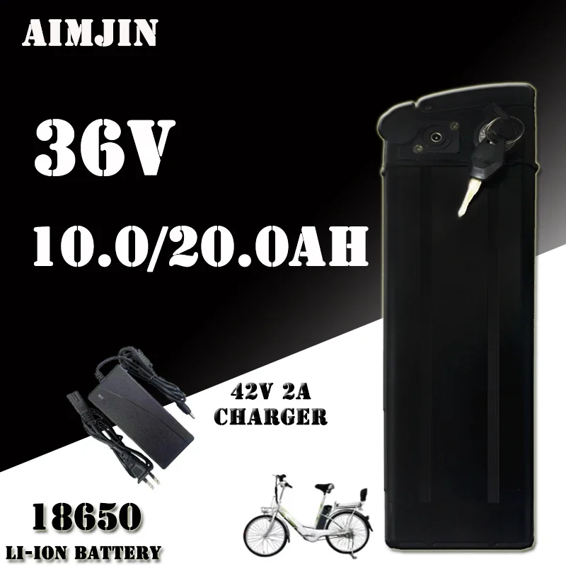Silver Fish Battery 36V 10ah 20ah 18650 Lithium Ion Battery For 250W 350W 500W 1000W Motor
Silver Fish Battery 36V 10ah 20ah 18650 Lithium Ion Battery For 250W 350W 500W 1000W Motor