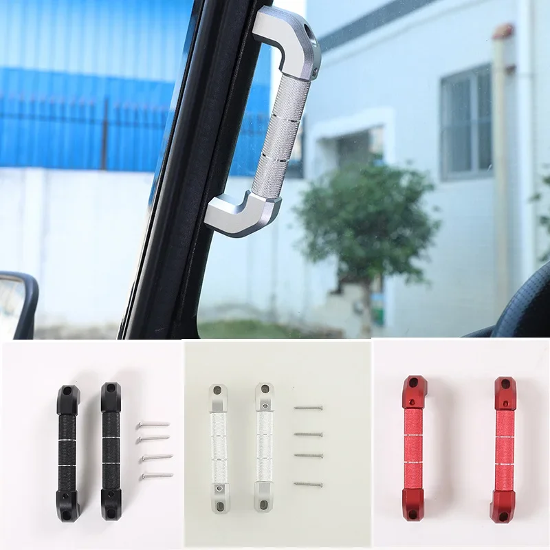 A-pillar handle for Land Rover Defender 04-18 aluminum alloy 2-piece set luxury version
A-pillar handle for Land Rover Defender 04-18 aluminum alloy 2-piece set luxury version