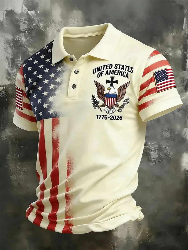 America 250th Anniversary Polo Shirt USA Flag 1776–2026 Patriotic Golf Polo American Independence Day Apparel Fourth Of July Top
America 250th Anniversary Polo Shirt USA Flag 1776–2026 Patriotic Golf Polo American Independence Day Apparel Fourth Of July Top
