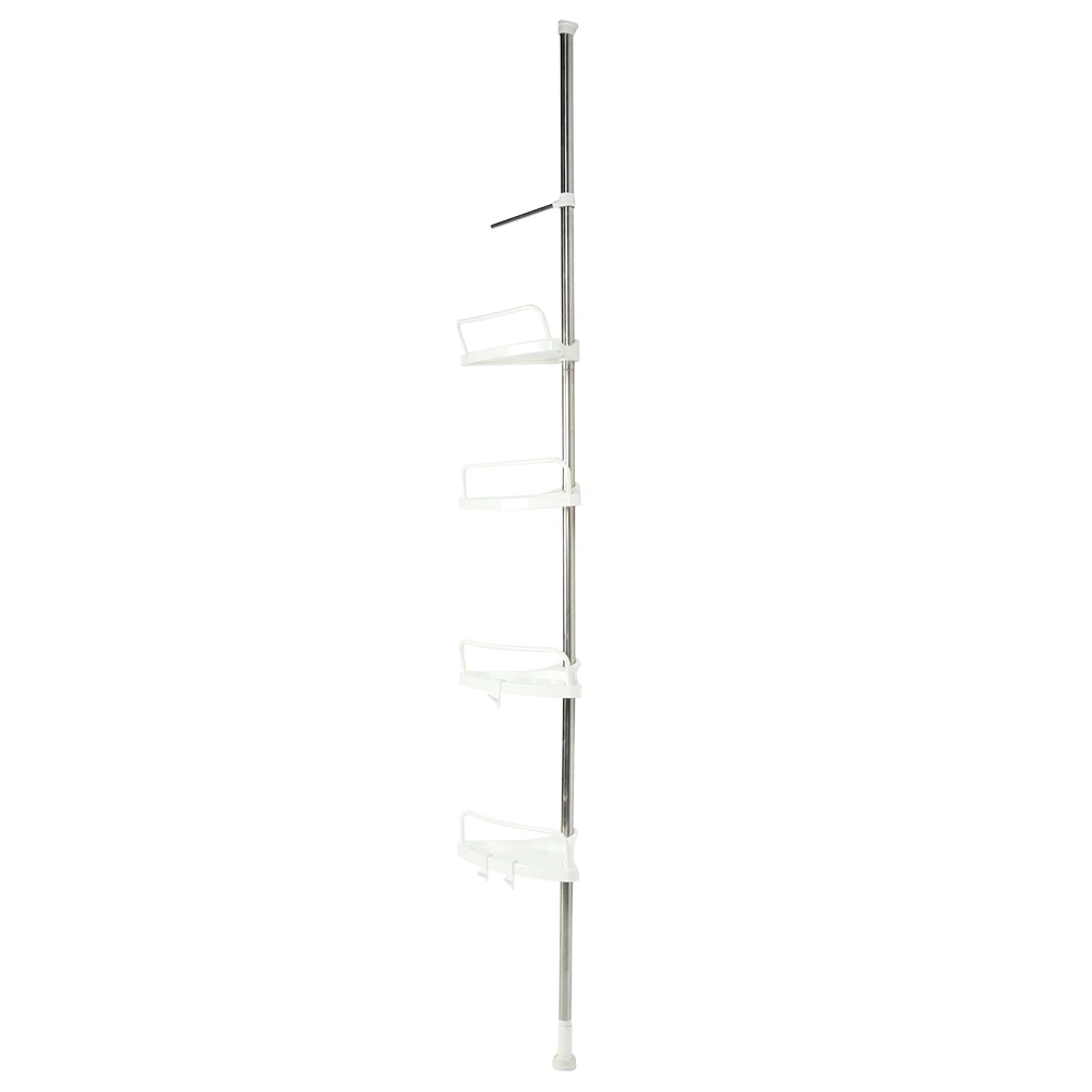 Bathroom Storage Organizer Four Tier Stainless Steel Bathroom Corner Floor to Ceiling Storage Rack Shelf Bathroom Corner Rack
Bathroom Storage Organizer Four Tier Stainless Steel Bathroom Corner Floor to Ceiling Storage Rack Shelf Bathroom Corner Rack