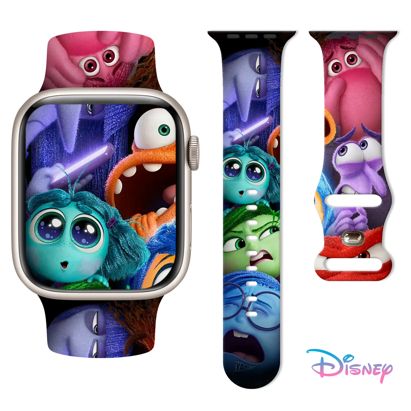 Disney Inside Out 2 Strap for Apple Watch 10 9 8 7 Silicone Band Replaceable Bracelet for iWatch 49mm 46mm 42mm 40mm Watchband
Disney Inside Out 2 Strap for Apple Watch 10 9 8 7 Silicone Band Replaceable Bracelet for iWatch 49mm 46mm 42mm 40mm Watchband