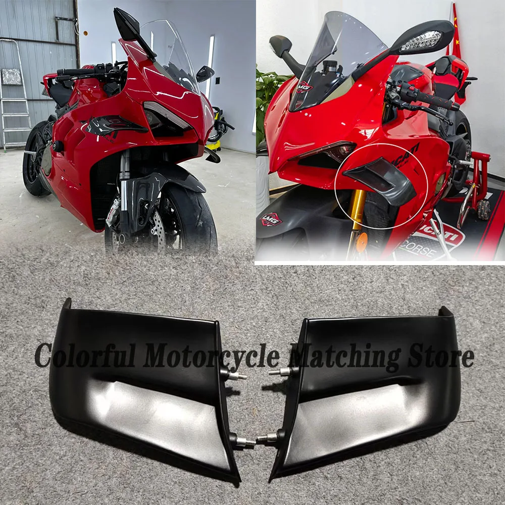 Для DUCATI Panigale V4 V4S V4R 2022 2023 аксессуары для мотоциклов боковые панели фиксированные крылья аэродинамический обтекатель комплект ABS
Для DUCATI Panigale V4 V4S V4R 2022 2023 аксессуары для мотоциклов боковые панели фиксированные крылья аэродинамический обтекатель комплект ABS