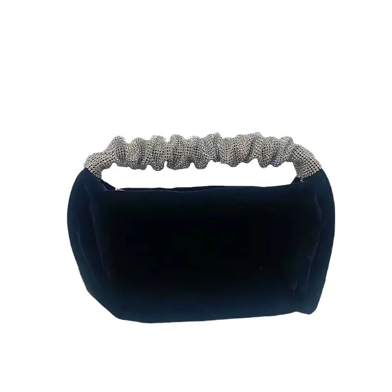 Velvet Diamond Clutch - Handmade Rhinestone Evening Bag For Banquets & Special Events Mini Crossbody Bag With Rhinestone Chain
Velvet Diamond Clutch - Handmade Rhinestone Evening Bag For Banquets & Special Events Mini Crossbody Bag With Rhinestone Chain