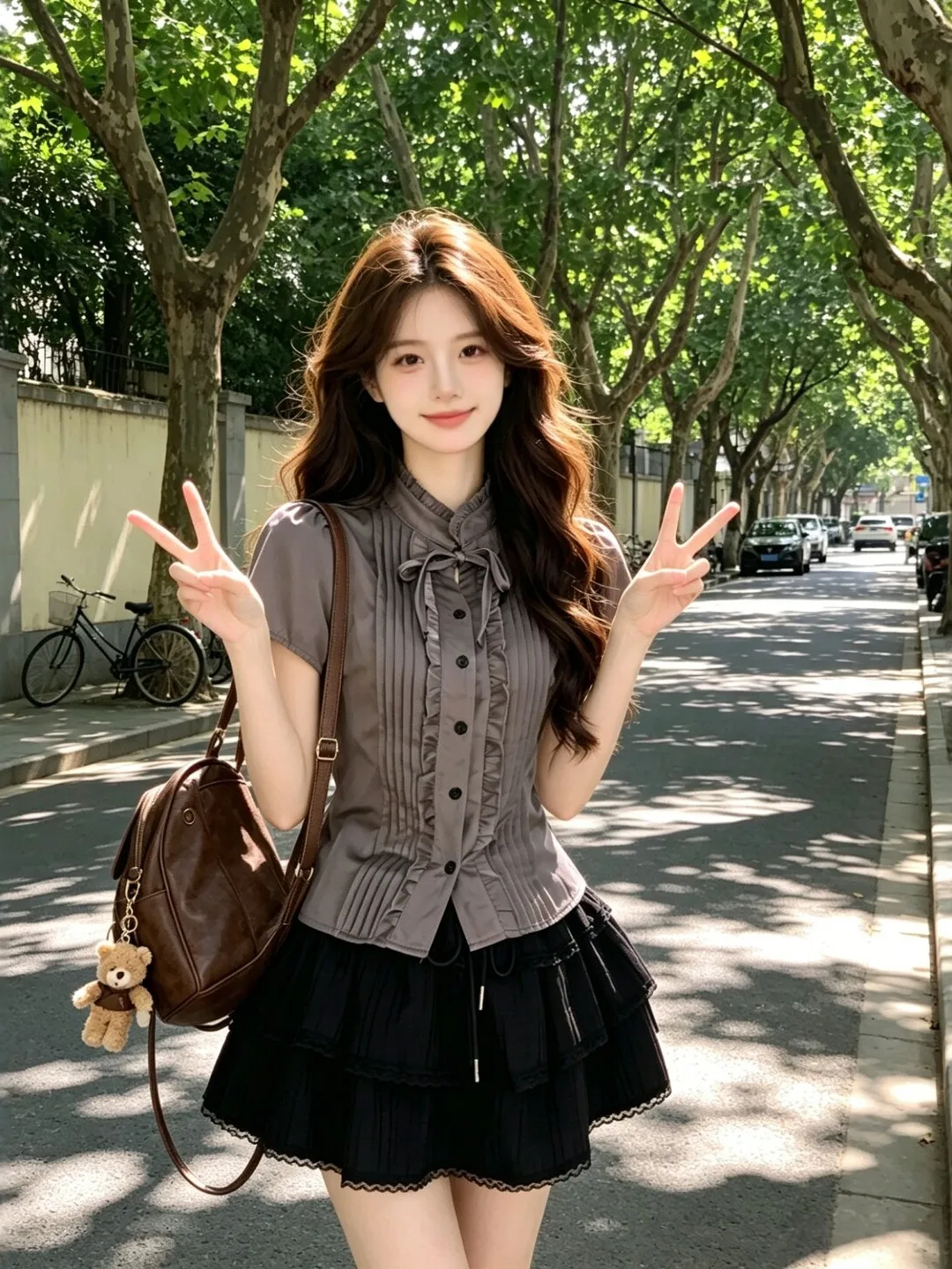 Korean Style Summer Outfit Short Sleeve Shirt And High Waist Skirt Two Piece Set Comfortable Vintage Fashion Women's Ens...
Korean Style Summer Outfit Short Sleeve Shirt And High Waist Skirt Two Piece Set Comfortable Vintage Fashion Women's Ens...