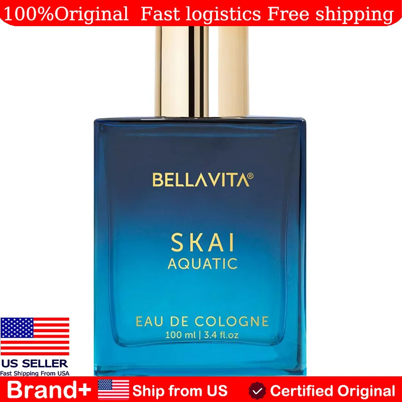 BellaVita Skai Aquatic Eau De Parfum 100ml Best Selling Women’s Fragrance Vanilla Musk Perfume Hair and Body Spray Birthday Gift
BellaVita Skai Aquatic Eau De Parfum 100ml Best Selling Women’s Fragrance Vanilla Musk Perfume Hair and Body Spray Birthday Gift