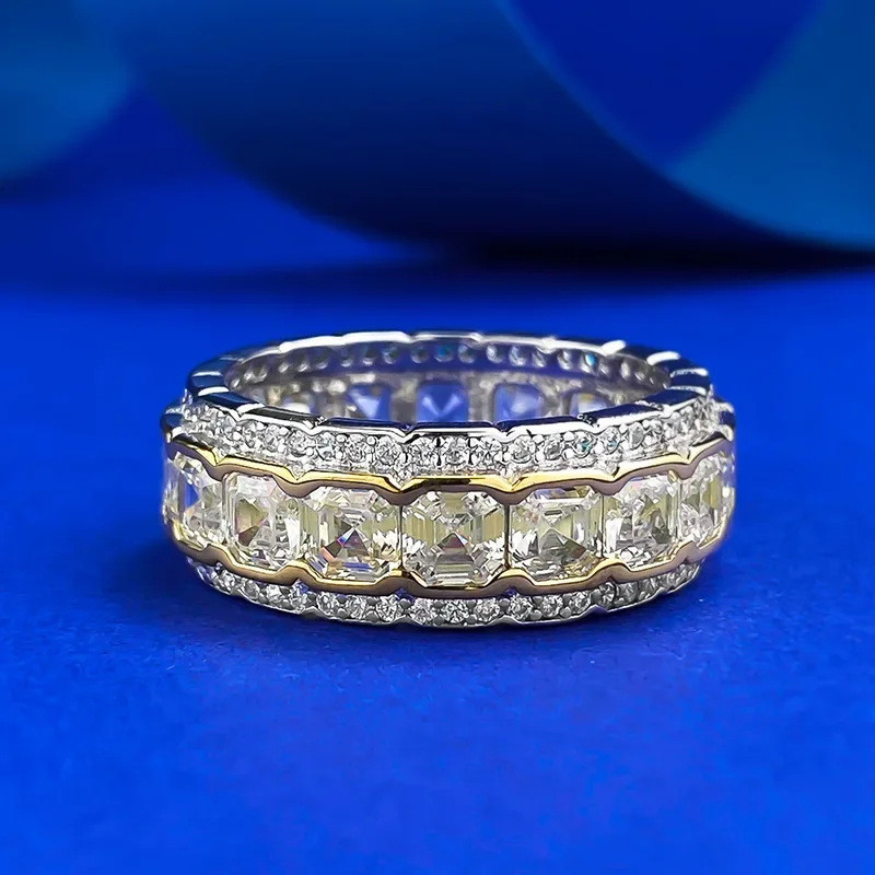 New European and American S925 Silver Inlaid Yellow Diamond High Carbon Diamond Ice Flower Cutting Personalized Fashion Ring
New European and American S925 Silver Inlaid Yellow Diamond High Carbon Diamond Ice Flower Cutting Personalized Fashion Ring