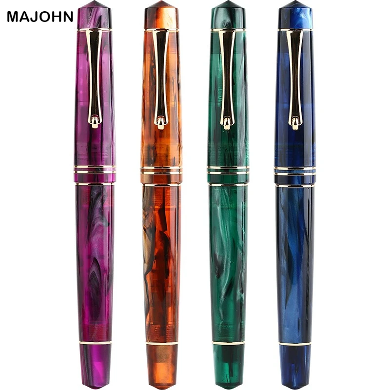 Перьевая ручка MAJOHN M800, немецкий BOCK, двухцветный позолоченный наконечник для практики письма, каллиграфии, канцелярские принадлежности, школьные принадлежности
Перьевая ручка MAJOHN M800, немецкий BOCK, двухцветный позолоченный наконечник для практики письма, каллиграфии, канцелярские принадлежности, школьные принадлежности