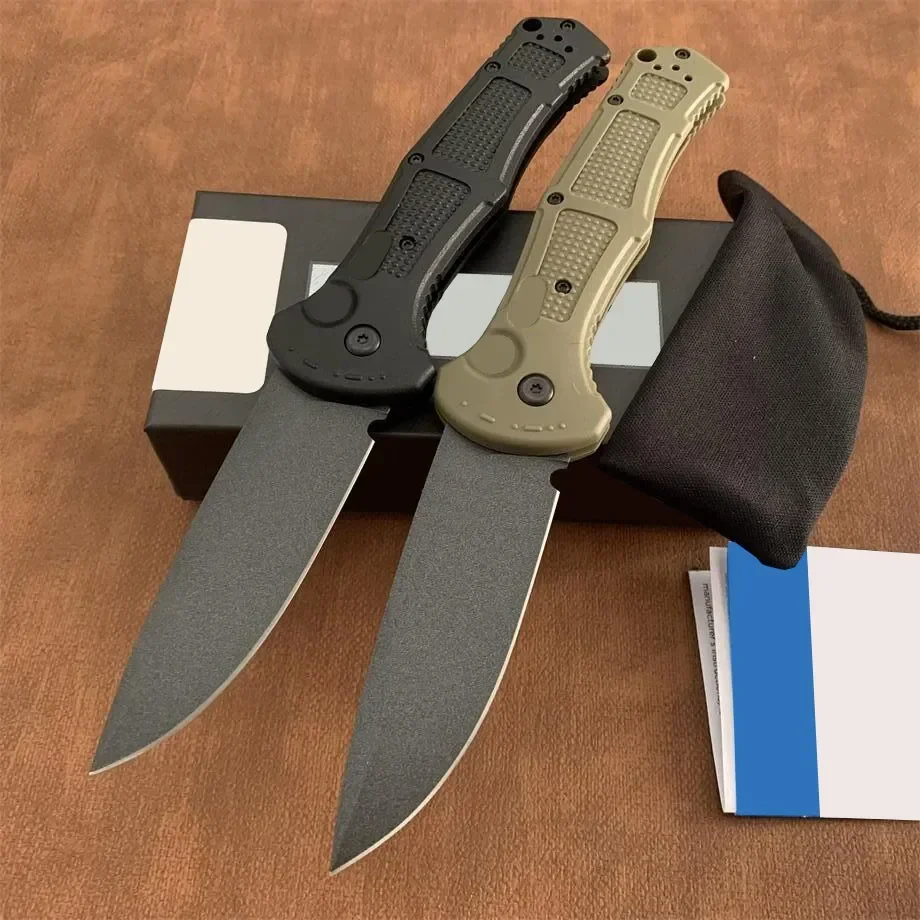 2024 BM 9070 Claymore A/U/T/O Folding Knife, 3.35/ D2 Drop Point Blade Nylon Wave Fiber Handle Military Self-defense Hunting EDC
2024 BM 9070 Claymore A/U/T/O Folding Knife, 3.35/ D2 Drop Point Blade Nylon Wave Fiber Handle Military Self-defense Hunting EDC