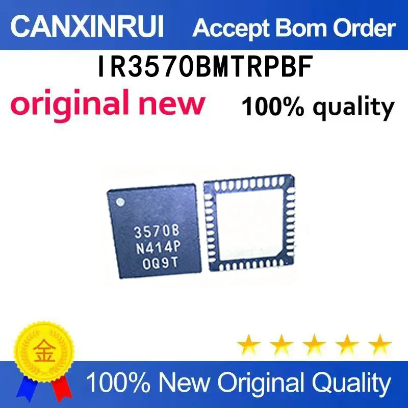 (5-100 PCS) New in stock IR3570BMTRPBF 3570B QFN40
(5-100 PCS) New in stock IR3570BMTRPBF 3570B QFN40