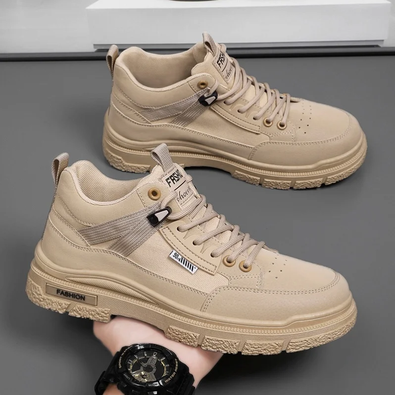 Men's High Top Casual Shoes Spring British Style Retro Leisure Board Shoes Mid-Cut Waterproof Sports Heightening Black Workwe...
Men's High Top Casual Shoes Spring British Style Retro Leisure Board Shoes Mid-Cut Waterproof Sports Heightening Black Workwe...