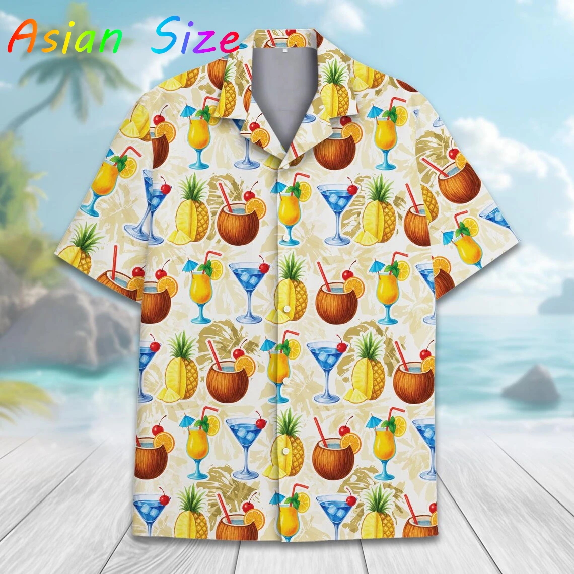 Мужская летняя рубашка в гавайском стиле с принтом тропических пальм, повседневная свободная рубашка с коротким рукавом для пляжа, свободные блузки
Мужская летняя рубашка в гавайском стиле с принтом тропических пальм, повседневная свободная рубашка с коротким рукавом для пляжа, свободные блузки